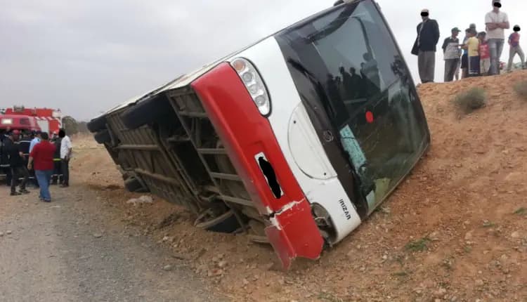 مستجدات حادثة سير "امسكرود".. وفاة 4 أشخاص وإصابة 39 آخرين 10 منهم حالتهم صعبة