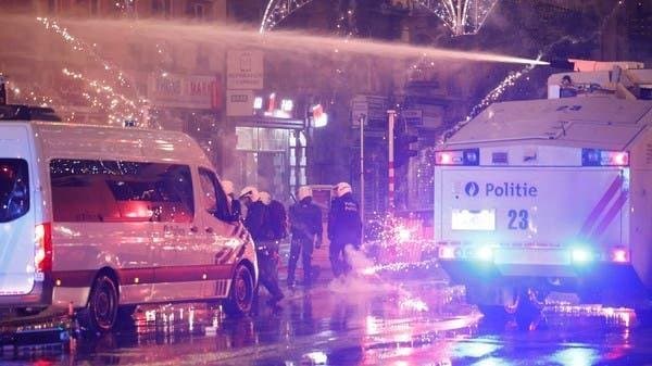 بروكسل … شغب وأعمال عنف بعد خسارة منتخب بلجيكا