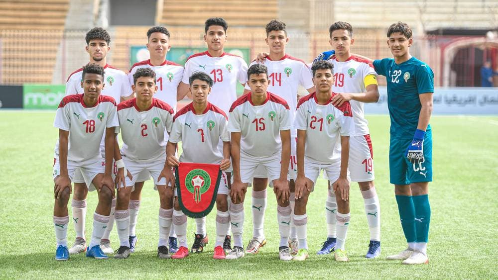 المنتخب الوطني المغربي لكرة القدم أقل من 17 سنة يفوز على نظيره المنتخب الليبي
