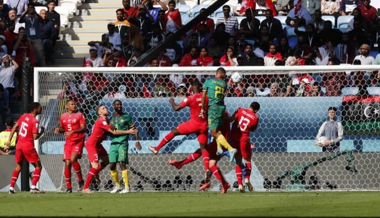 المنتخب السويسري يفوز على نظيره الكاميروني 1-0 بكأس العالم قطر 2022