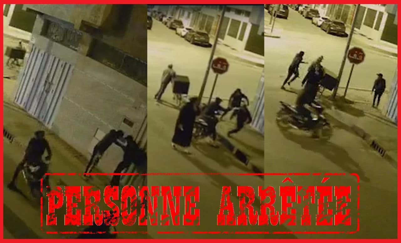 اعتقال شخصين  ظهرا في فيديو ينفذان عملية سرقة تحت التهديد بالسلاح الأبيض بالدار البيضاء