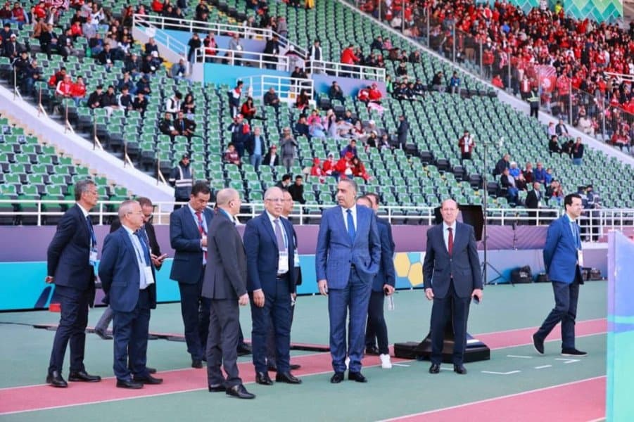 خمسة آلاف و خمسمائة عنصرا أمنيا لتأمين مباراة الوداد والهلال (صور)
