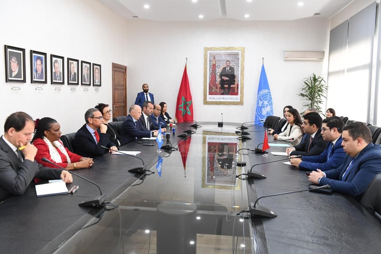 بنسعيد يوقع مخطط عمل يجمع وزارة الشباب بست منظمات تابعة للأمم المتحدة