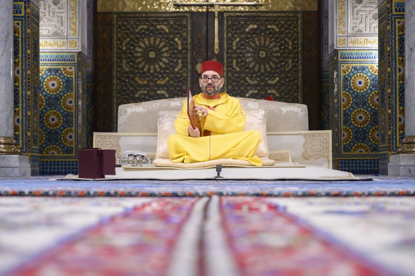 جلالة الملك يترأس إحياء ليلة القدر بمسجد الحسن الثاني