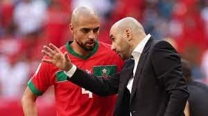 الناخب الوطني وليد الركراكي يعرب عن إعجابه الشديد بسفيان أمرابط