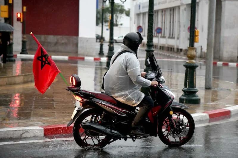 مقاييس الأمطار خلال 24 ساعة في المغرب