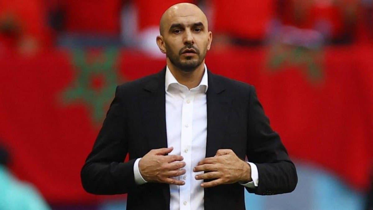 الركراكي: المنتخب المغربي سيتوج بكأس العالم القادمة