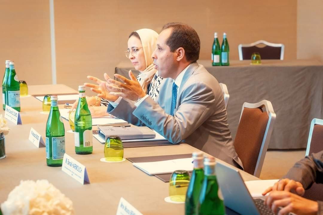 اجتماع بين المدير العام للمكتب المغربي للملكية الصناعية والتجارية (OMPIC) ونائب المدير التنفيذي لمكتب الاتحاد الأوروبي للملكية الفكرية (EUIPO) ،