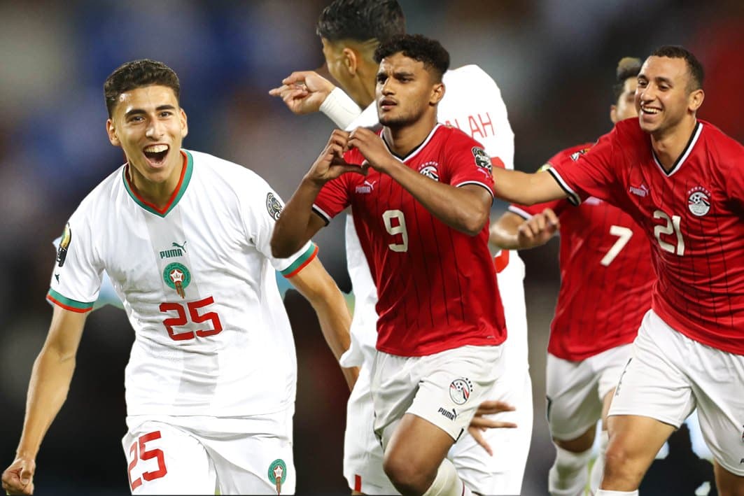 المغرب ومصر في نهائي كأس الأمم الأفريقية تحت 23 عاماً