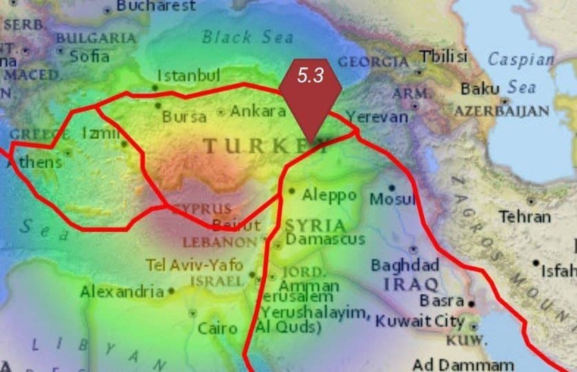 زلزال جديد في تركيا: إصابة 22 شخصاً في ملاطية