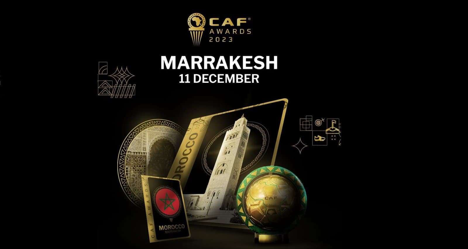إعلان قائمة المرشحين لجوائز CAF Awards 2023: سبع لاعبين من المنتخب المغربي ضمن قائمة المرشحين لجوائز الاتحاد الإفريقي.