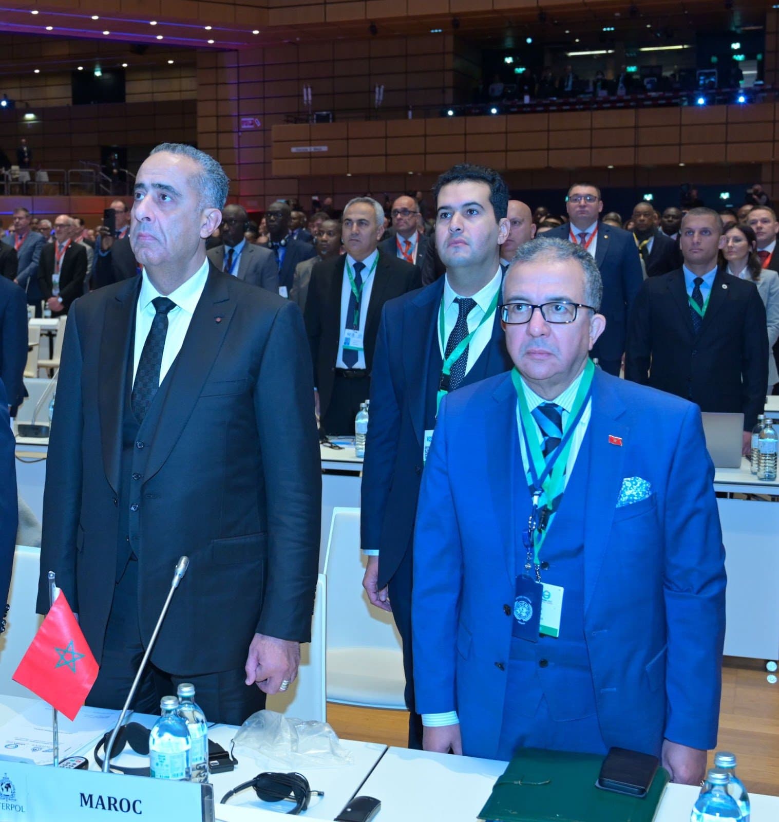 المغرب يشارك في افتتاح الدورة الـ 91 للجمعية العامة للإنتربول في فيينا.