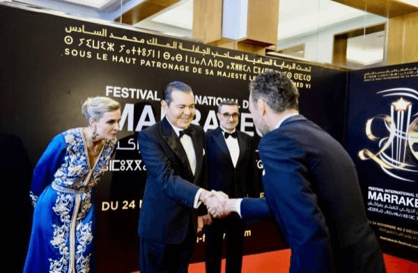 صاحب السمو الملكي الأمير مولاي رشيد يترأس حفل عشاء أقامه صاحب الجلالة بمناسبة الافتتاح الرسمي لفعاليات الدورة العشرين للمهرجان الدولي للفيلم بمراكش.  