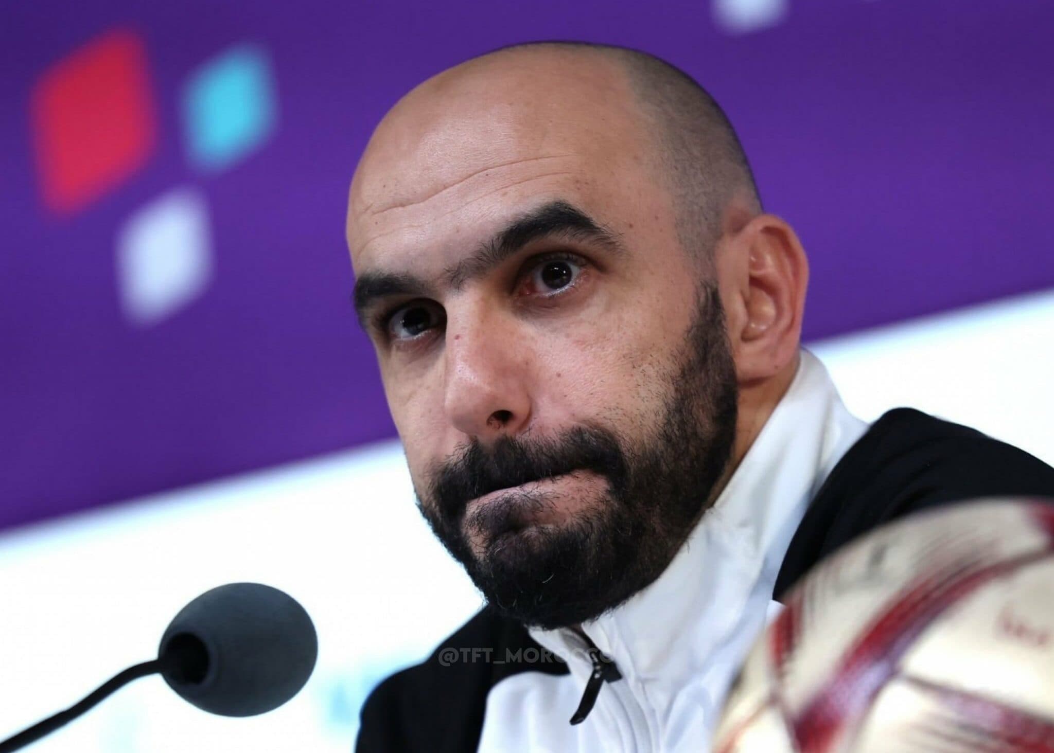 “الكاف: توقيف الركراكي 4 مباريات وتغريم الاتحادين الكونغولي والمغربي