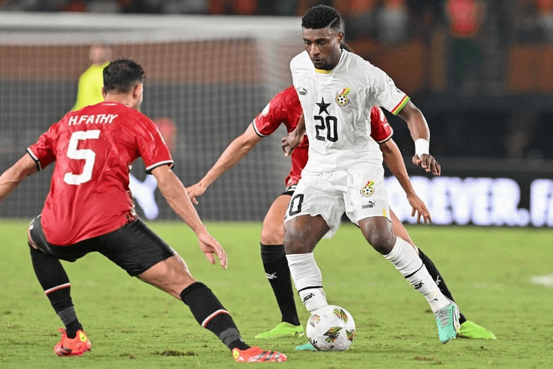  كأس أفريقيا : تعادل مصر مع غانا.