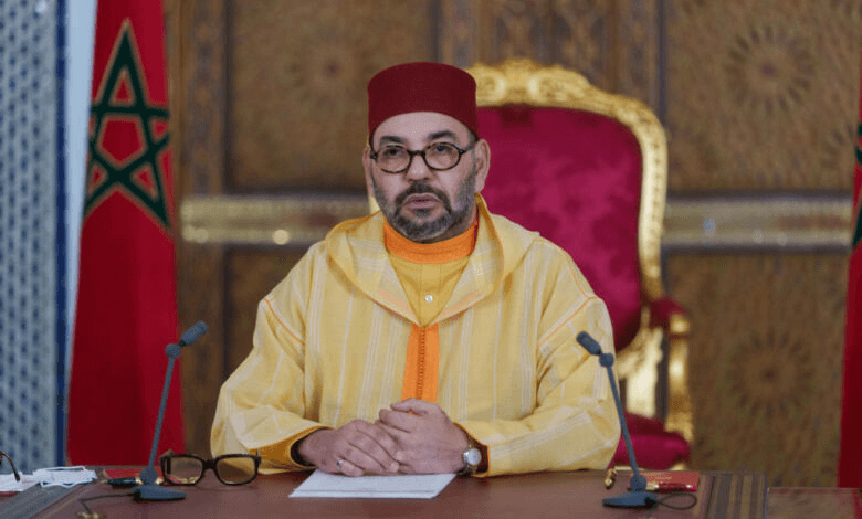 برقية تعزية ومواساة من جلالة الملك إلى أفراد أسرة المرحوم الأستاذ عباس الجراري.  