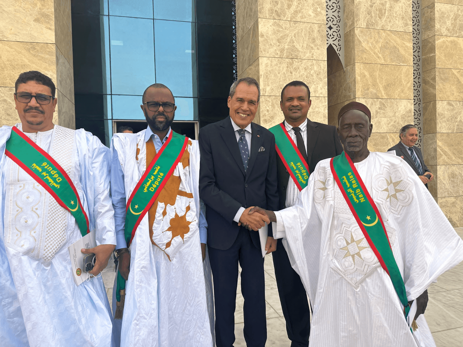 تعزيز التعاون البرلماني : تأسيس مجموعة صداقة برلمانية مغربية موريتانية .