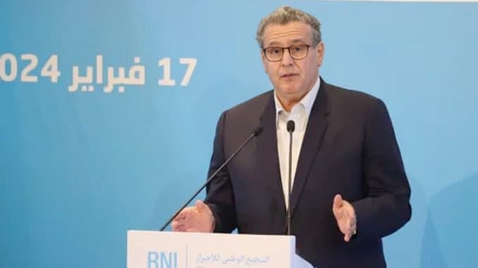 أخنوش: انعقاد المجلس الوطني للتجمع الوطني للأحرار يواكب استكمال نصف الولاية الحكومية في سياق وطني متميز بالتقدم الإيجابي نحو التنمية.