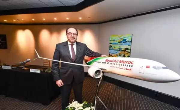 القاهرة: الخطوط الملكية المغربية تحتفل بتدشين التوجه الجديد لعلامتها التجارية.