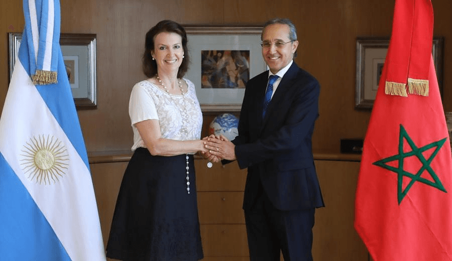وزيرة الخارجية الأرجنتينية تثمن عاليا أدوار المغرب في انفتاح الأرجنتين من جديد على العالم.