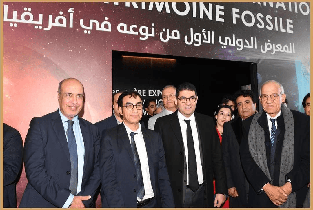 بنسعيد يشرف على افتتاح المعرض الدولي الأول حول التراث الأحفوري.