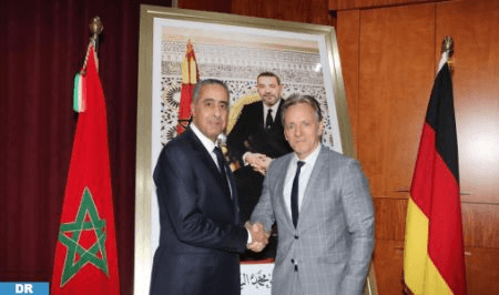 حموشي يجري مباحثات مع رئيس مكتب الشرطة الجنائية الاتحادية الألمانية.