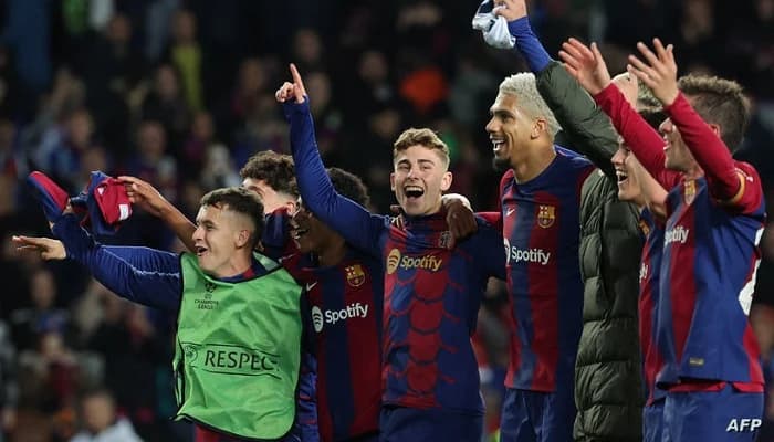 دوري أبطال أوروبا: برشلونة تتأهل إلى الربع النهائي لأول مرة منذ 4 أعوام