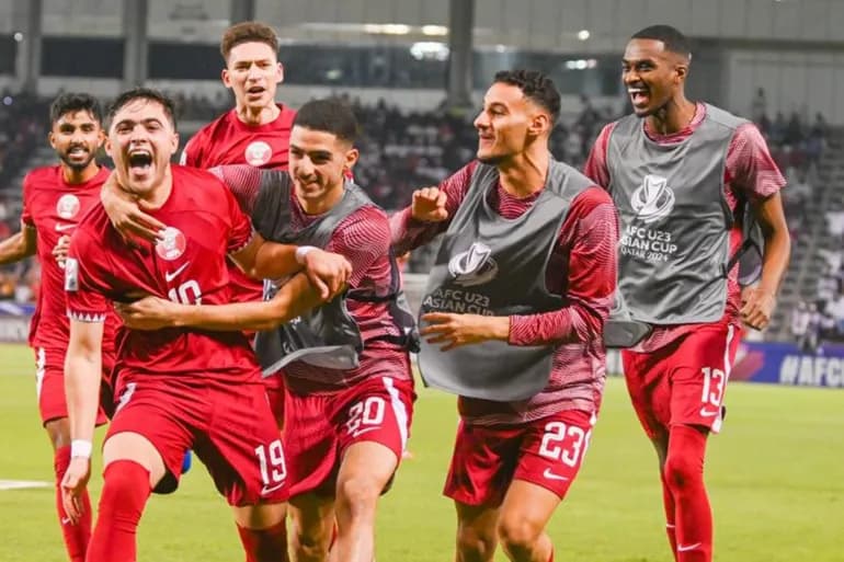 انتصار منتخب قطر في بطولة كأس آسيا تحت 23 عامًا يفتتح طريقه نحو أولمبياد باريس 2024