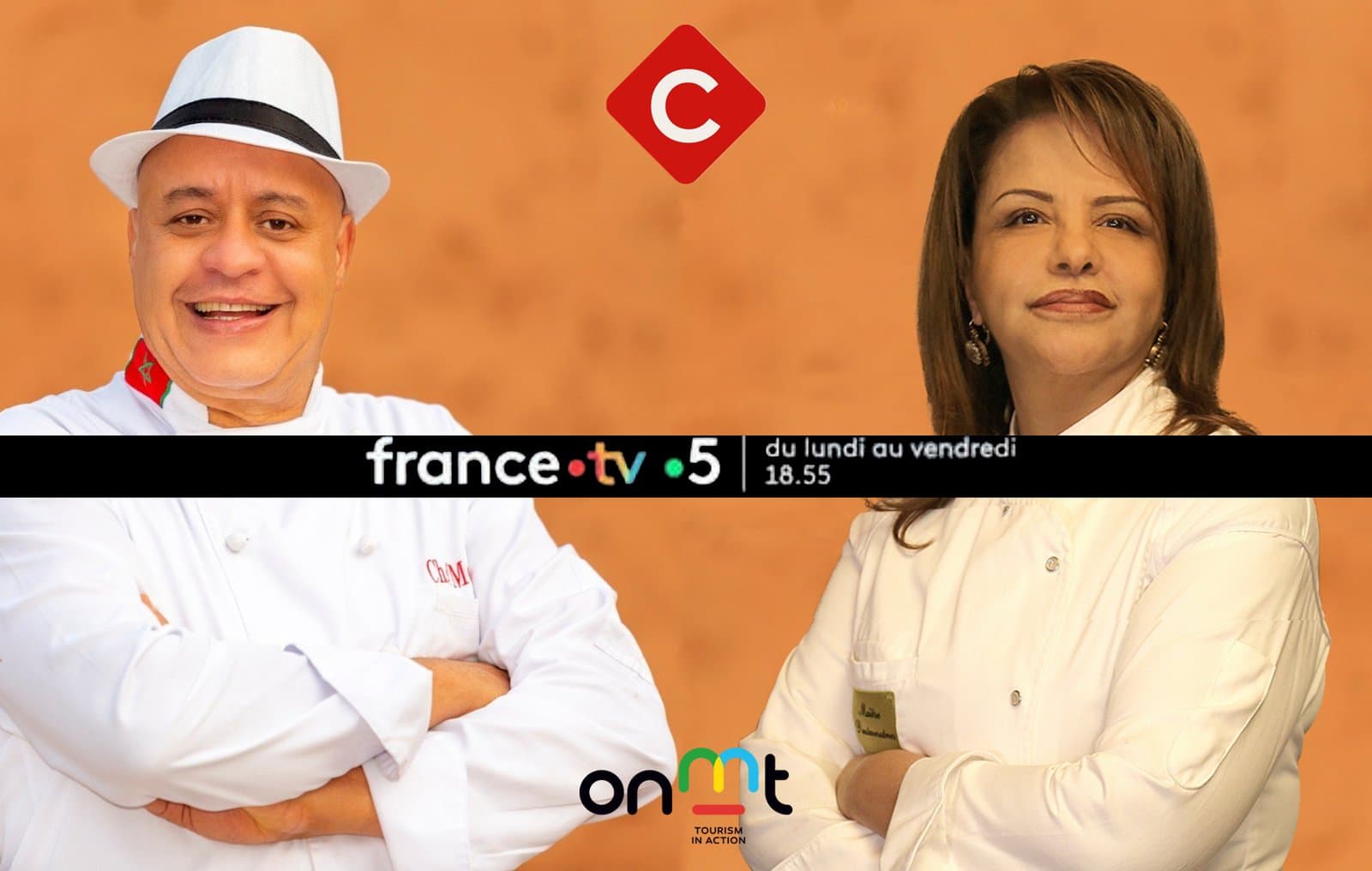 المكتب الوطني المغربي للسياحة يبرز جاذبية المغرب من خلال فن الطهي في برنامج « C à Vous » على قناة « فرانس 5 »