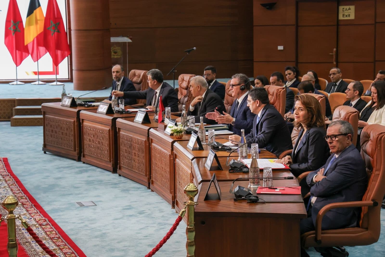 انطلاق الاجتماع الثالث للجنة العليا المشتركة للشراكة المغرب-بلجيكا في الرباط
