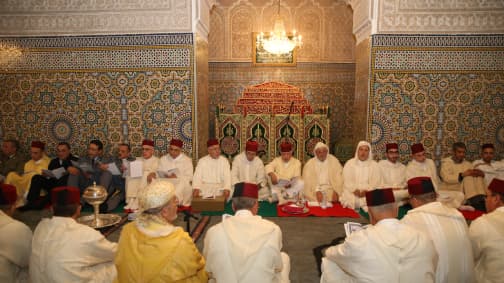 إحياء ذكرى السلاطين العلويين في ضريح السلطان مولاي عبد بفاس