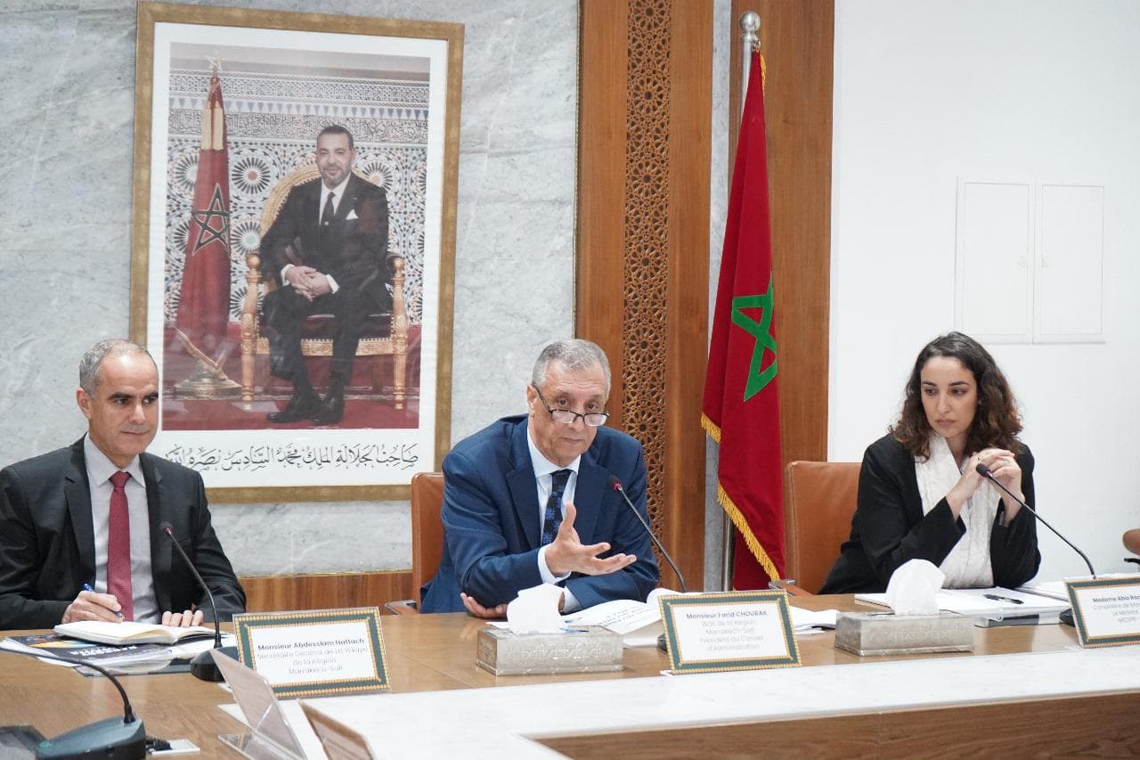 السيد فريد شوراق يترأس اجتماع المجلس الإداري للمركز الجهوي للاستثمار بمراكش