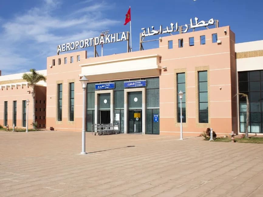 مطار الداخلة يسجل زيادة بنسبة 19٪ في حركة النقل الجوي خلال الربع الأول من عام 2024