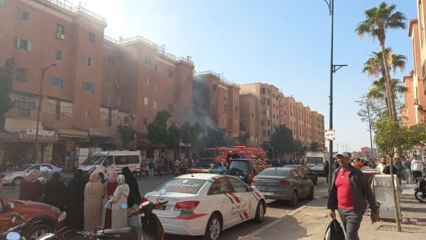 اعتقال المتورط في اضرام النار بمحل تجاري بشارع “الاحباس” بمراكش