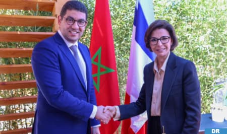 بنسعيد يبحث مع نظيرته الفرنسية سبل تعزيز التعاون الثنائي في المجال الثقافي