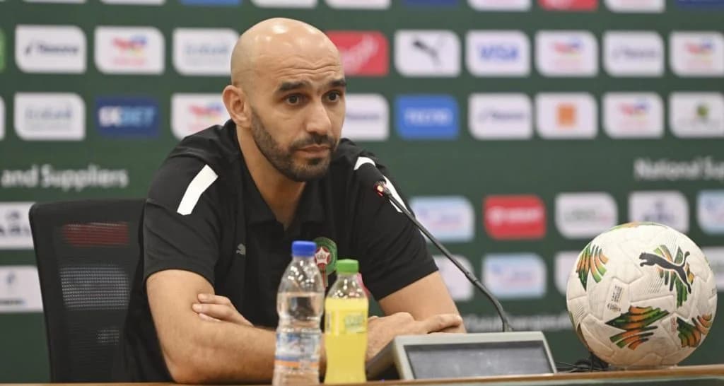 الركراكي : هدفنا هو البقاء على رأس مجموعتنا والاقتراب من التأهل