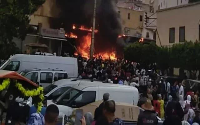 فاس: مصرع 4 أشخاص في حريق بـ قيسارية المدينة القديمة