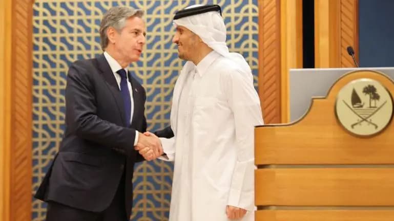 بلينكن من قطر: لن يُسمح لحماس بتقرير مصير ومستقبل المنطقة