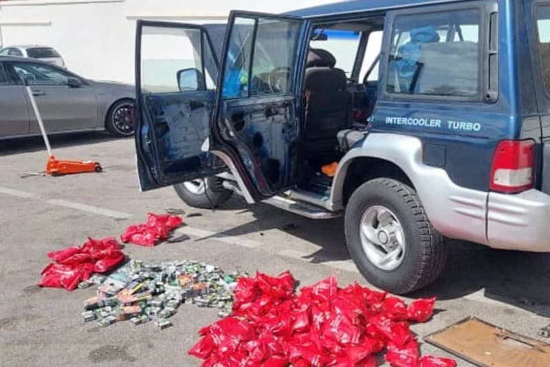 إحباط تهريب المعسل بمعبر باب سبتة
