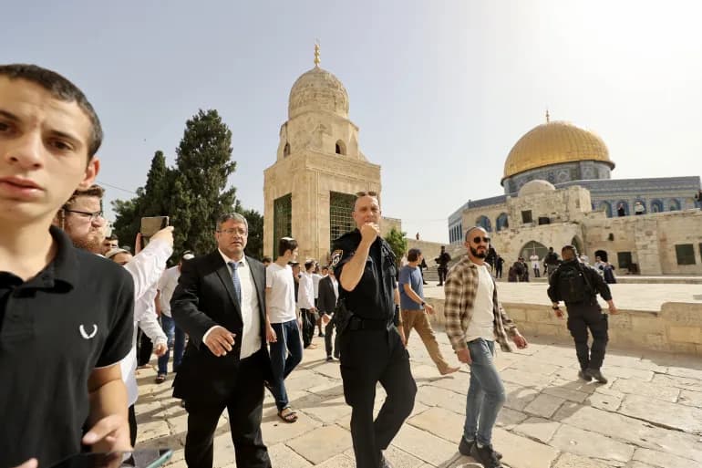 « مشعل نيران ».. بن غفير يدعو المستوطنين لاقتحام المسجد الأقصى