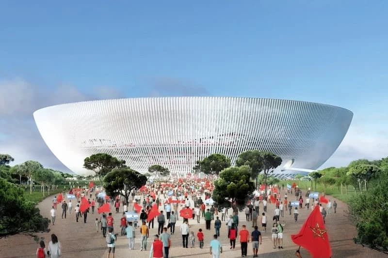 هيرتسوغ دي ميورون السويسرية تكشف عن تصميم "ملعب الحسن الثاني" بعد خسارتها لصفقة كأس العالم 2030