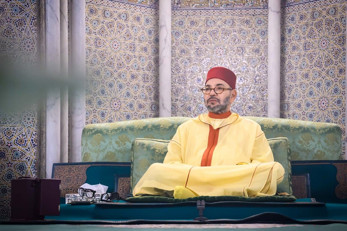 برقية تعزية من جلالة الملك إلى أفراد أسرة المرحوم الصحافي جمال الدين براوي