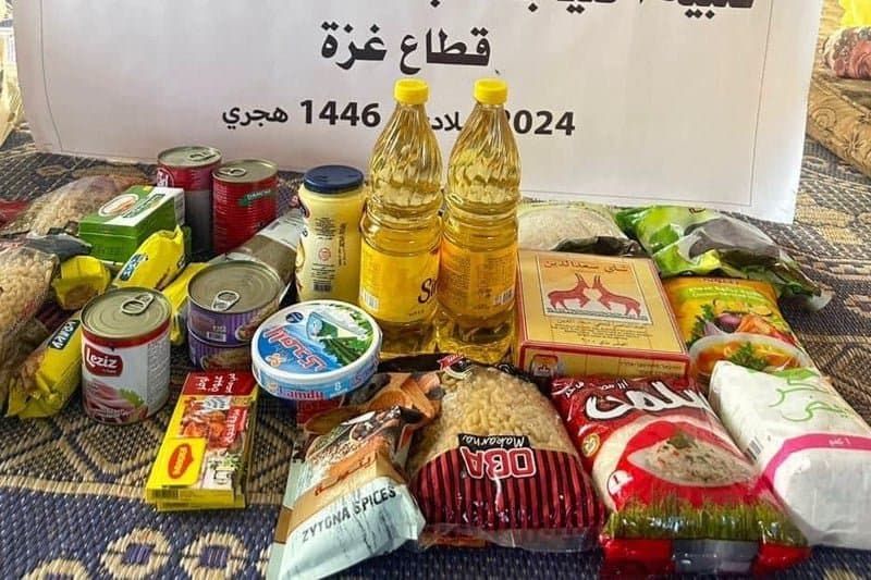 « الزاوية الكركرية » تعين غزة بأغذية