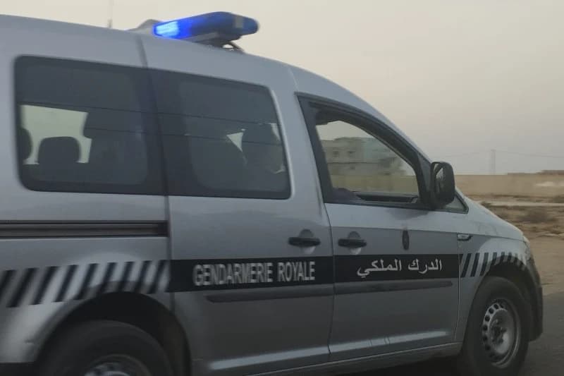 فيديو يوقع بشخص في يد درك اشتوكة