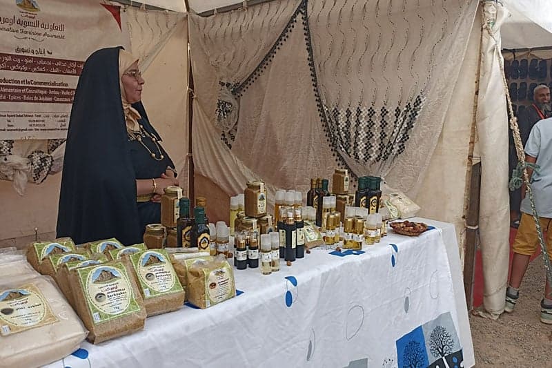 منتجات مجالية توثث مهرجان تافراوت
