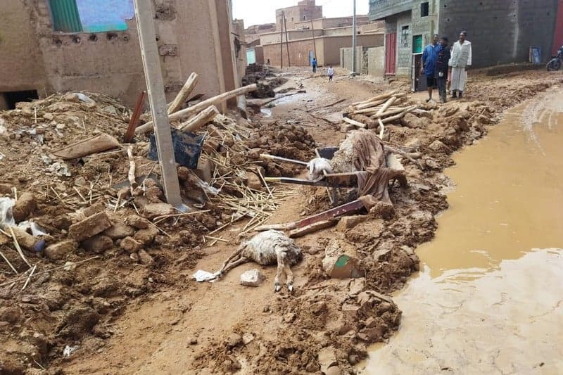 التساقطات الغزيرة تُغرق إقليم تنغير