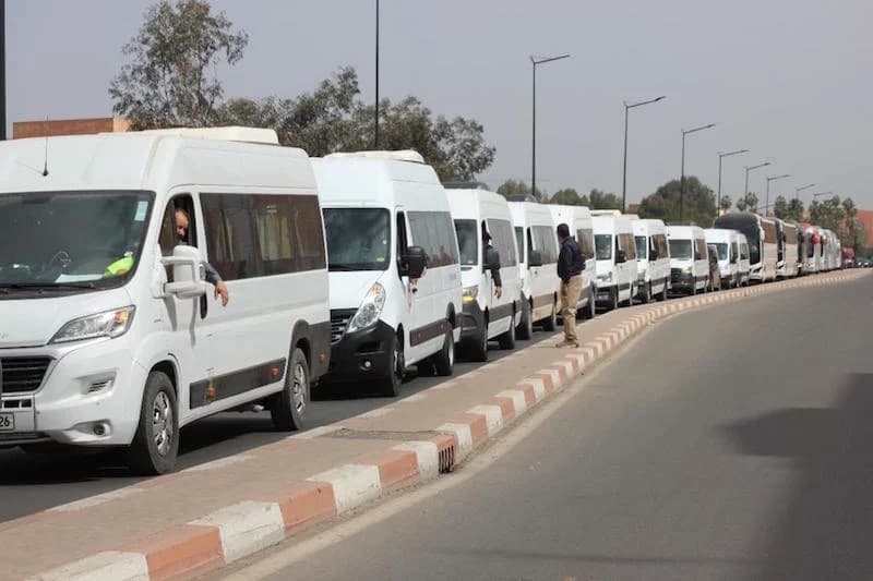 مهنيو النقل السياحي يطالبون الوزير عبد الجليل بمراجعة شرط عدد المقاعد