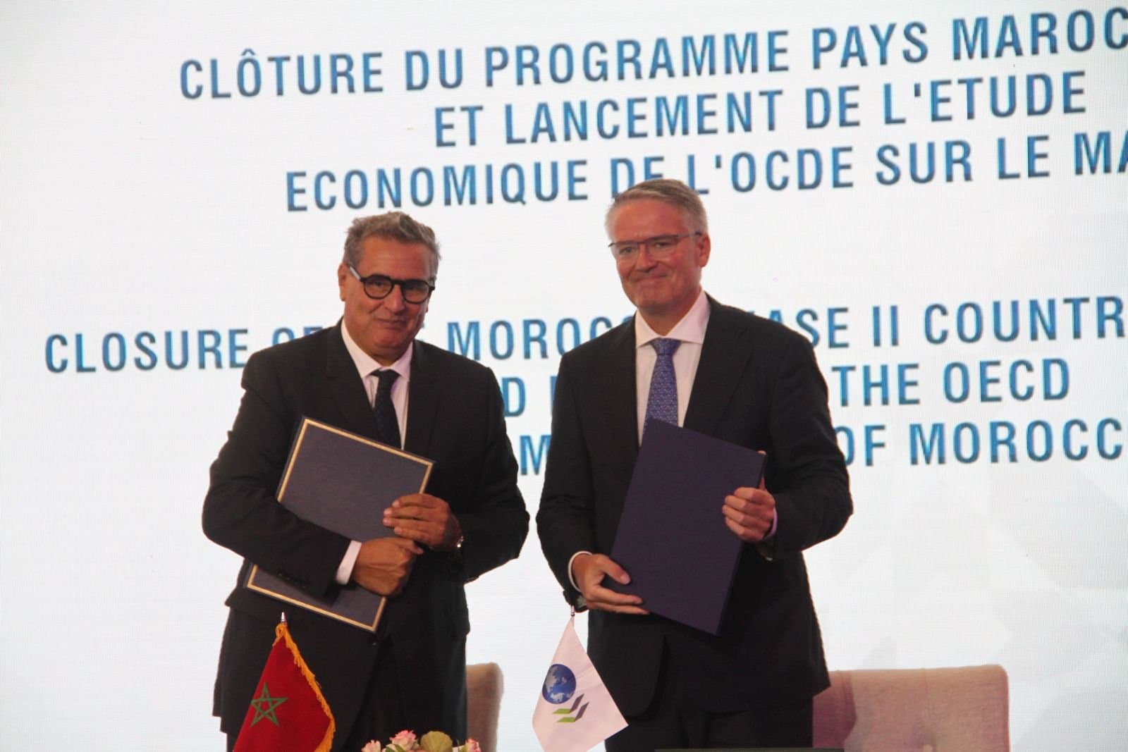 بالفيديو ..اختتام المرحلة الثانية من البرنامج القُطري بين المغرب ومنظمة التعاون والتنمية الاقتصادية