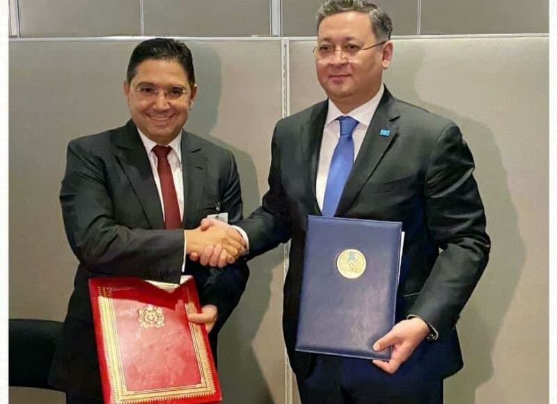 نيويورك: توقيع اتفاق الإعفاء من التأشيرة بين المغرب وكازاخستان