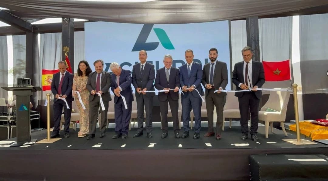 مجموعة Aciturri تفتتح موقعا جديدا لتصنيع أجزاء محركات الطائرات بالنواصر